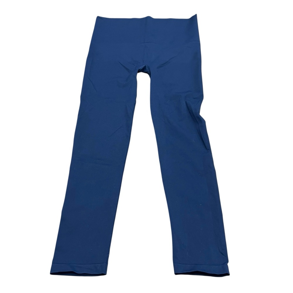 Spanx Blue Pull On Leggins Super Stretchy Size XL